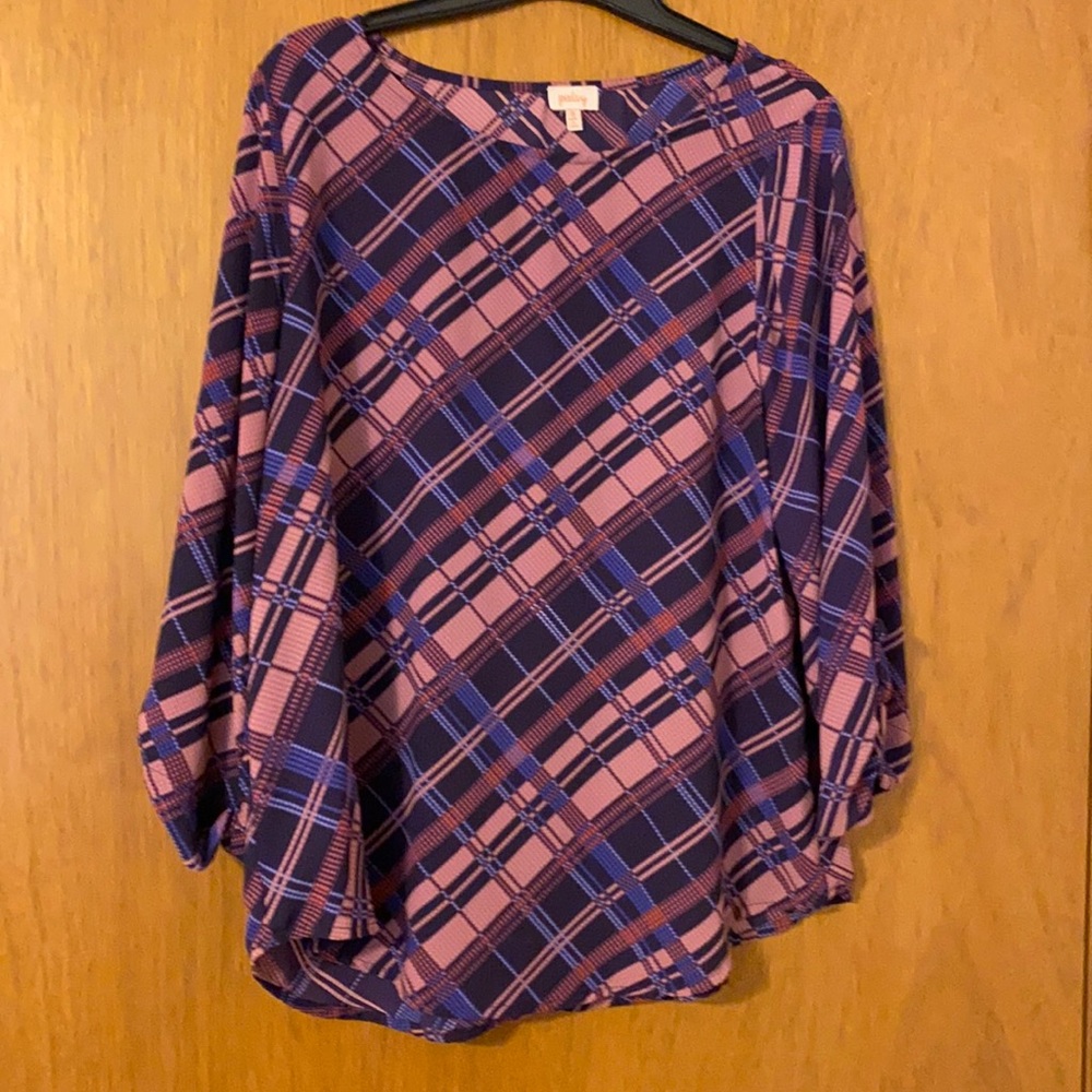 Pixley blouse. Great fall colors